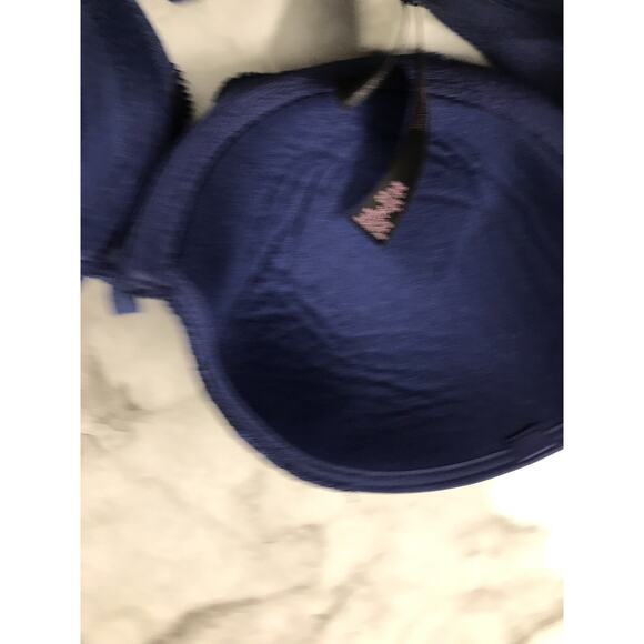 Victoria's Secret Dream Angels Multi-Way Women 32C BLUE Nude Strapless Bra - Picture 6 of 7